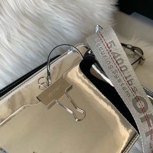 Off-white mirrored Belt bag Crossbody ⛓